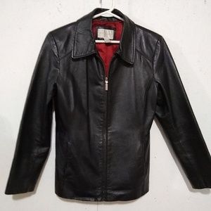 Women's Worthington Leather Jacket Size Medium